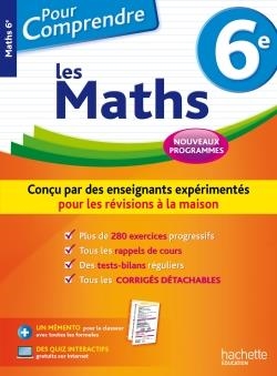 POUR COMPRENDRE LES MATHS 6E - ÉDITION 2016 | 9782019104344 | COLLECTIF