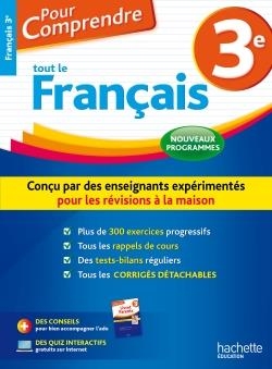 POUR COMPRENDRE FRANÇAIS 3E - ÉDITION 2016 | 9782019104467 | COLLECTIF