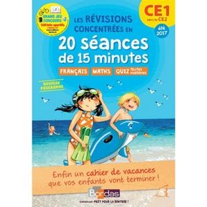 LES RÉVISIONS CONCENTRÉES EN 20 SÉANCES DE 15 MINUTES CE1 VERS LE CE2 - ÉDITION 2017 | 9782047355978 | JULIEN SALMON
