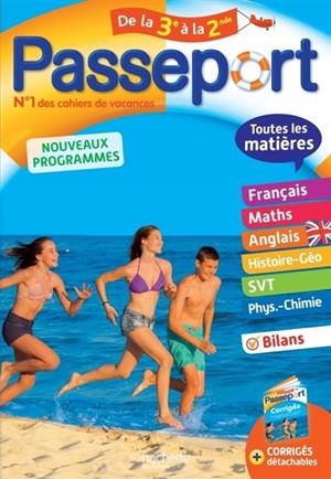 PASSEPORT DE LA 3E À LA 2DE - ÉDITION 2017 | 9782017016557 | COLLECTIF