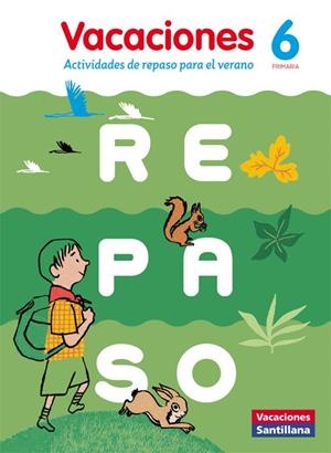 VACACIONES DE REPASO CAST 6º PRIMARIA ED 16 | 9788468030005