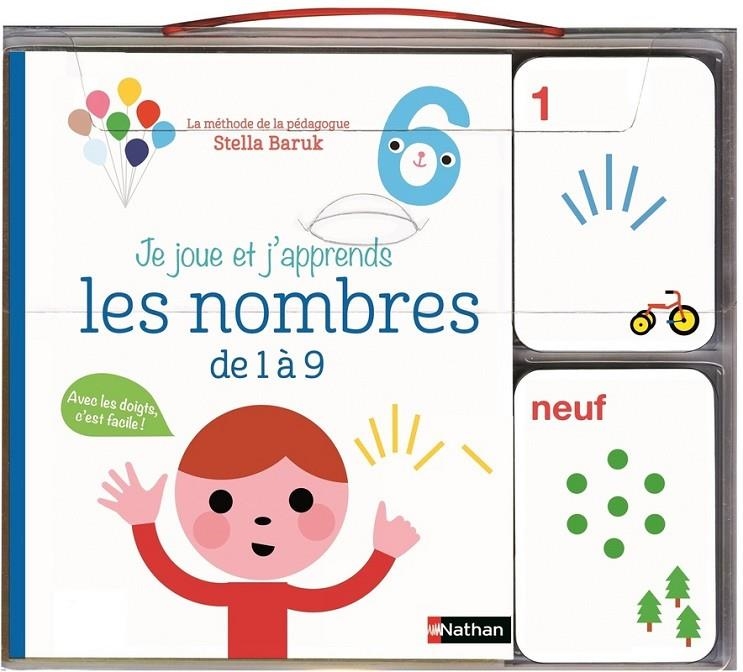 LES NOMBRES DE 1 À 9 - AVEC UN JEU DE CARTES  | 9782092565414 | STELLA BARUK