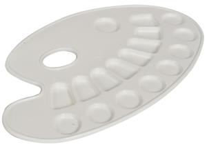 PALETTE DE PEINTURE - PALETA PINTOR PLASTICO C/ DEPARTAMENTOS | 8425901765001