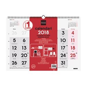 CALENDARI PARET N. GRANS L 2018 CAT | 8422952151548