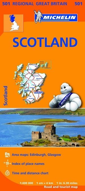 MAPA REGIONAL SCOTLAND (ESCOCIA) | 9782067183216 | MICHELIN