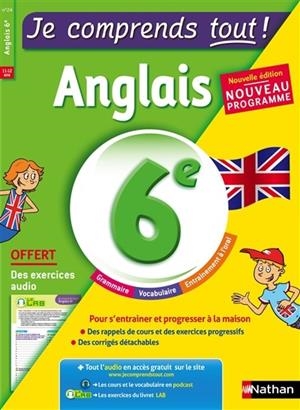 JE COMPRENDES TOUT! ANGLAIS 6EME - ÉDITION 2017 | 9782091931395 | COLLECTIF