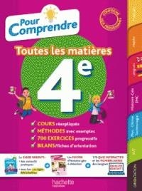 POUR COMPRENDRE TOUTES LES MATIÈRES 4E - ÉDITION 2018 | 9782017014461 | COLLECTIF