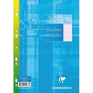 FEUILLES SIMPLES A4 RÉG. SEYES PERFORÉES 100+50 FEUILLES/ HOJAS SIMPLES GRANDES RÉG. SEYES A4 PERFORADAS OFERTA 200+100 PAGINAS | 3329680117516