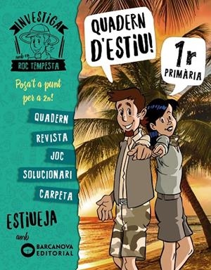 INVESTIGA AMB EN ROC TEMPESTA. QUADERN D'ESTIU 1R | 9788448944827 | MURILLO, NÚRIA/PRATS, JOAN DE DÉU