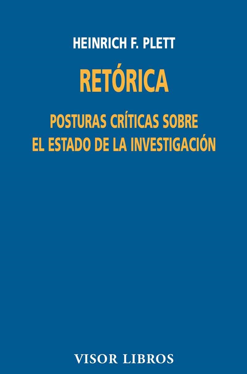 RETORICA | 9788475229775 | PLETT HEINRICH F