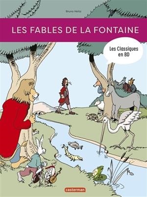 LES CLASSIQUES EN BD: LES FABLES DE LA FONTAINE | 9782203155008 | HEITZ, BRUNO 