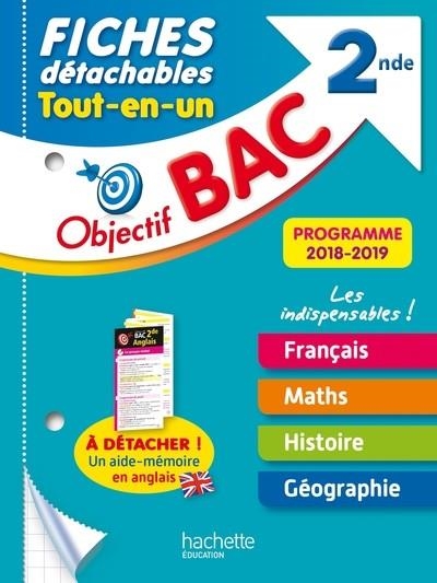 OBJECTIF BAC FICHES TOUT-EN-UN 2NDE | 9782017069676 | DEJEAN, DOMINIQUE