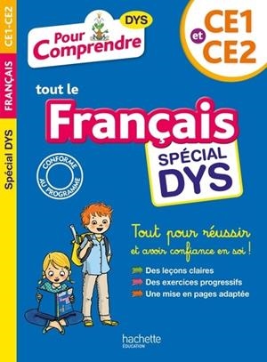 POUR COMPRENDRE FRANCAIS CE1-CE2 - SPECIAL DYS | 9782017069614 | BREMONT, LAURE