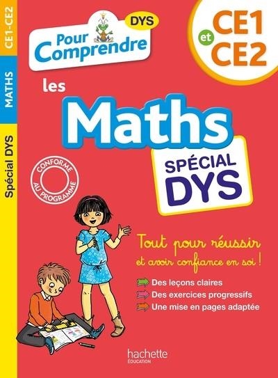 POUR COMPRENDRE MATHS CE1-CE2 - SPECIAL DYS | 9782017069638 | BREMONT, LAURE