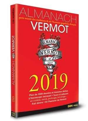 ALMANACH VERMOT 2019 | 9782012408197