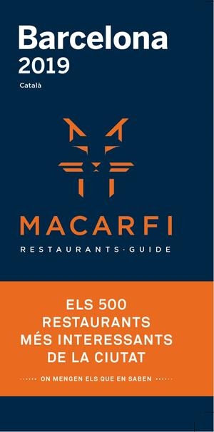 MACARFI RESTAURANTS GUIDE 2019 CATALÀ | 9788409043743