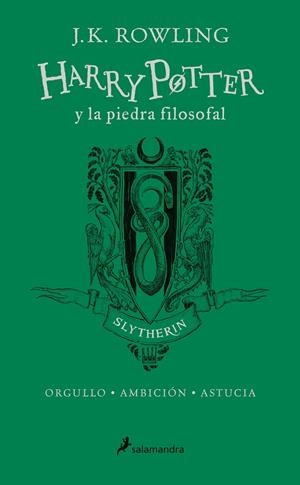 HARRY POTTER Y LA PIEDRA FILOSOFAL SLYTHERIN | 9788498388930 | ROWLING, J.K.