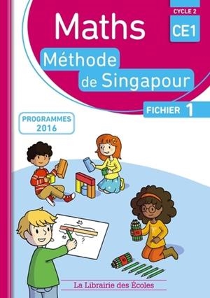 MATHS SINGAPOUR CE1 FICHIER 1 | 9782369401353