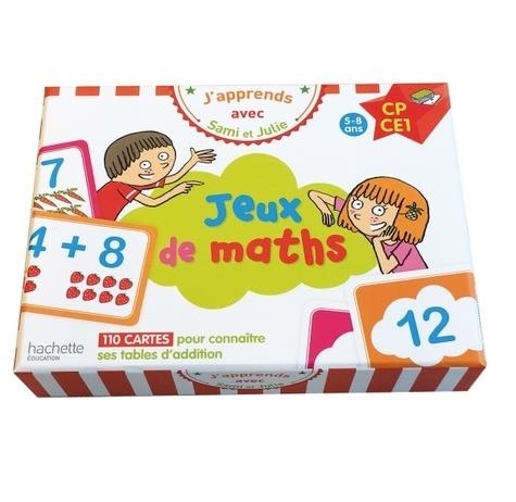 J'APPRENDS AVEC SAMI ET JULIE JEUX DE MATHS CP-CE1  | 9782017015703 | BONTÉ, T