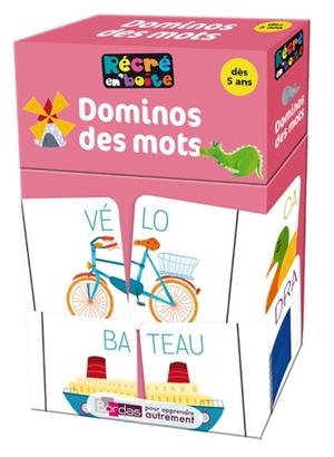 CARTE DOMINO DES MOTS | 3133097354095 | LILI LA BALEINE