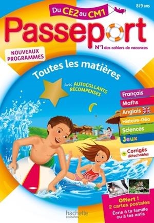 PASSEPORT TOUTES LES MATIÈRES DU CE2 AU CM1 - ÉDITION 2019 | 9782017865247 | COLLECTIF