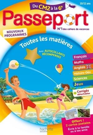 PASSEPORT TOUTES LES MATIÈRES DU CM2 À LA 6E - ÉDITION 2019 | 9782017865322 | COLLECTIF