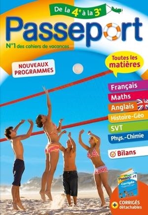 PASSEPORT TOUTES LES MATIÈRES DE LA 4E VERS LA 3E - ÉDITION 2019 | 9782017017110 | COLLECTIF