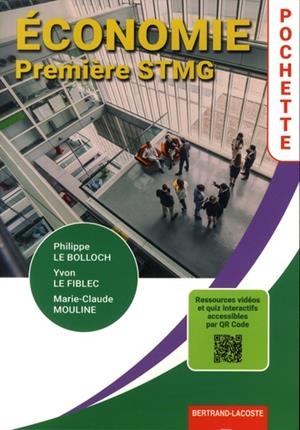 ECONOMIE 1RE STMG POCHETTE  | 9782735225316