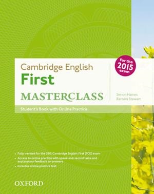 FIRST MASTERCLASS STUDENT'S BOOK | 9780194512688
