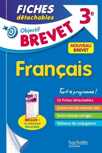 OBJECTIF BREVET FRANÇAIS 3E OBJECTIF BREVET - FICHES DÉTACHABLES - ÉDITION 2019 | 9782017082071 | COLLECTIF