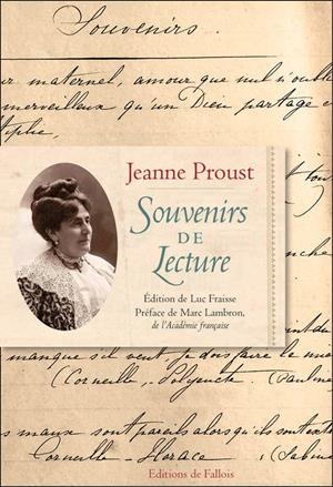 SOUVENIRS DE LECTURE | 9791032102398 | JEANNE PROUST