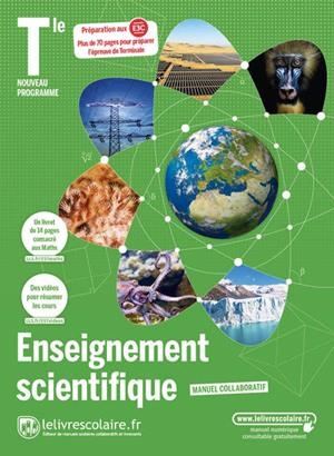 ENSEIGNEMENT SCIENTIFIQUE TERMINALE | 9782377607815