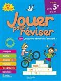 JOUER POUR RÉVISER, DE LA 5E À LA 4E, 12-13 ANS : 250 JEUX POUR RÉVISER EN S'AMUSANT ! : NOUVEAU PROGRAMME | 9782017118176 | COLLECTIF