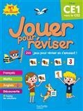 JOUER POUR RÉVISER, CE1 VERS LE CE2, 7-8 ANS : 210 JEUX POUR RÉVISER EN S'AMUSANT !  | 9782017118190 | COLLECTIF