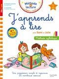 J'APPRENDS À LIRE AVEC SAMI ET JULIE, DÈS 5 ANS : MÉTHODE SYLLABIQUE | 9782017014379 | FLAHAULT-LAMORÈRE, GENEVIÈVE