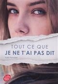 TOUT CE QUE JE NE T'AI PAS DIT  | 9782016288047 | FORNASIER, KYLIE