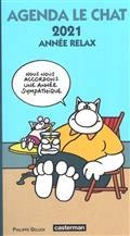 MINI-AGENDA LE CHAT 2021 : ANNÉE RELAX | 9782203201422 | GELUCK, PHILIPPE 