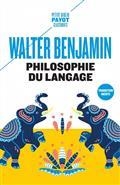 PHILOSOPHIE DU LANGAGE | 9782228926560 | BENJAMIN, WALTER