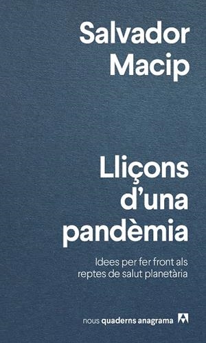 LLIÇONS D'UNA PANDÈMIA | 9788433916501 | MACIP, SALVADOR
