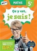 CA Y EST, JE SAIS ! MATHS 5E  | 9782047359167 | VVAA