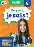CA Y EST, JE SAIS ! MATHS 4E  | 9782047359174 | CAZES, ALIETTE