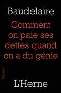 COMMENT ON PAIE SES DETTES QUAND ON A DU GÉNIE | 9791031903873 | BAUDELAIRE, CHARLES