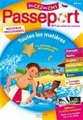PASSEPORT DU CE2 AU CM1, 8-9 ANS : TOUTES LES MATIÈRES : NOUVEAUX PROGRAMMES  | 9782017147862 | COLLECTIF