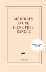 GRAND CARNET "MÉMOIRES D'UNE JEUNE FILLE RANGÉE" | 3260050894821