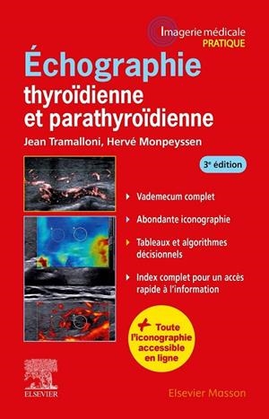 ECHOGRAPHIE THYROIDIENNE ET PARATHYROIDIENNE - GLANDES THYROIDES PARATHYROI | 9782294772207 | TRAMALLONI
