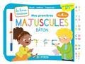 MES PREMIÈRES MAJUSCULES BÂTON, DÈS 4 ANS : J'ÉCRIS, J'EFFACE, J'APPRENDS ! | 9782047355251 | COLLECTIF