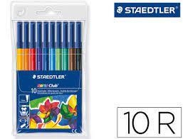 BOÎTE DE FEUTRES STAEDTLER  10-12 COULEURS / CAJA DE ROTULADORES 10-12 COLORES | 4007817086186