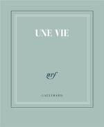 CARNET POCHE BLEU GRIS LIGNÉ  "UNE VIE" | 3260050898737