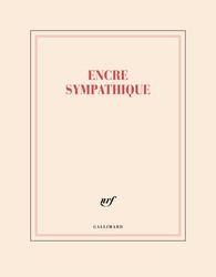 CARNET GRAND FORMAT «ENCRE SYMPATHIQUE» | 3260100001292