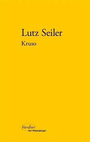 KRUSO | 9782864329909 | SEILER, LUTZ
